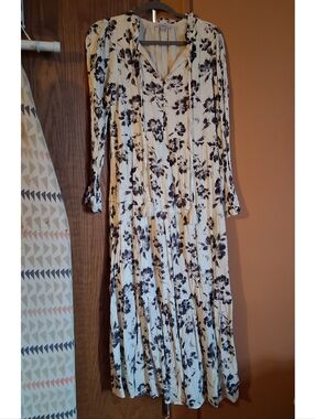Black & White Floral Dress